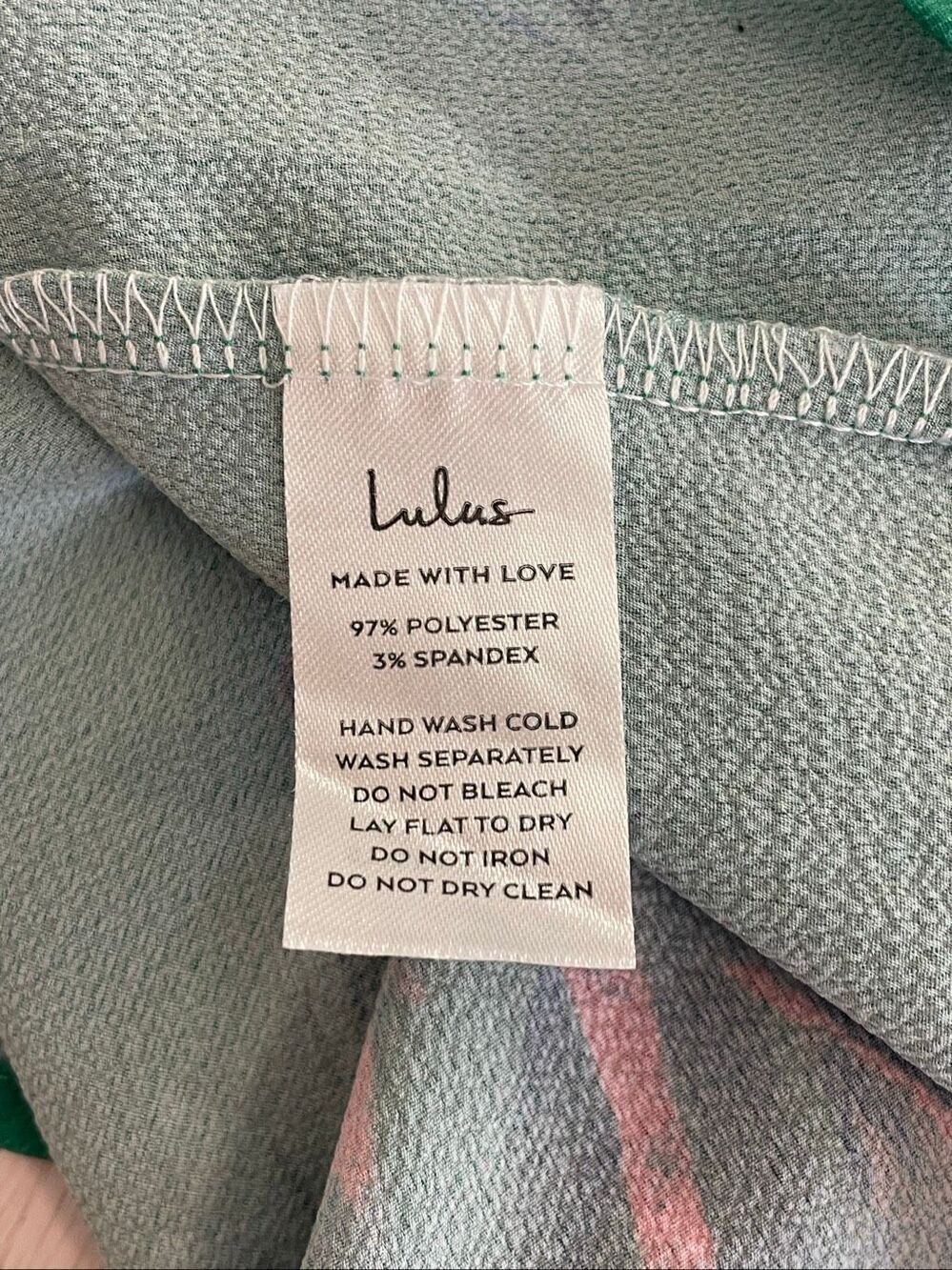Lulus Still In Paradise Green Floral Print Maxi Dress Size Small - Picture 8 of 10